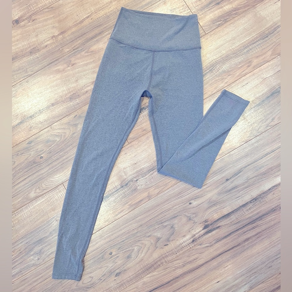 Beyond Yoga Spacedye Leggings in Lilac Grey